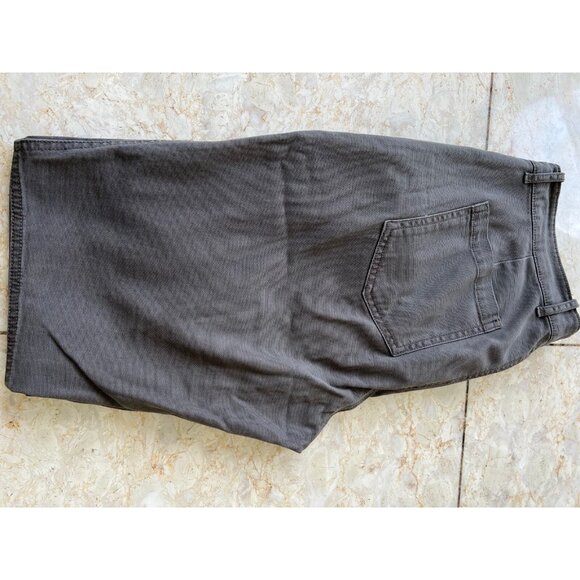 Gap Womens Gray Denim Pants With Pockets & Ankle Zippers Size 12 - Picture 4 of 7